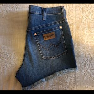 Vintage Inspired Wrangler Cut Off Shorts